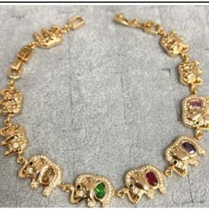 Gold plated brazalet